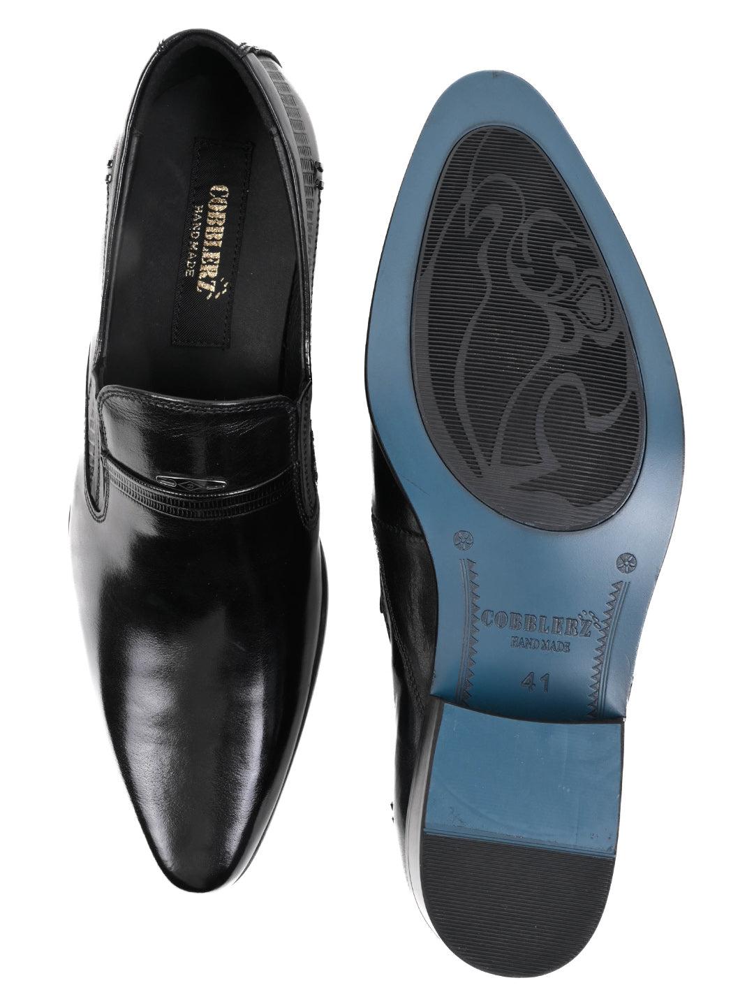 Men, Men Footwear, Black Formal Shoes