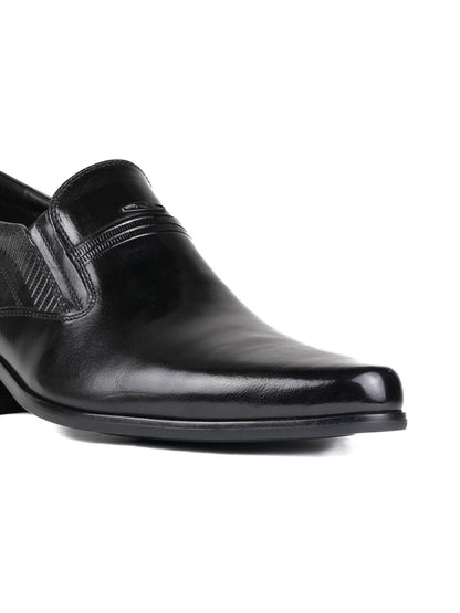 Men, Men Footwear, Black Formal Shoes