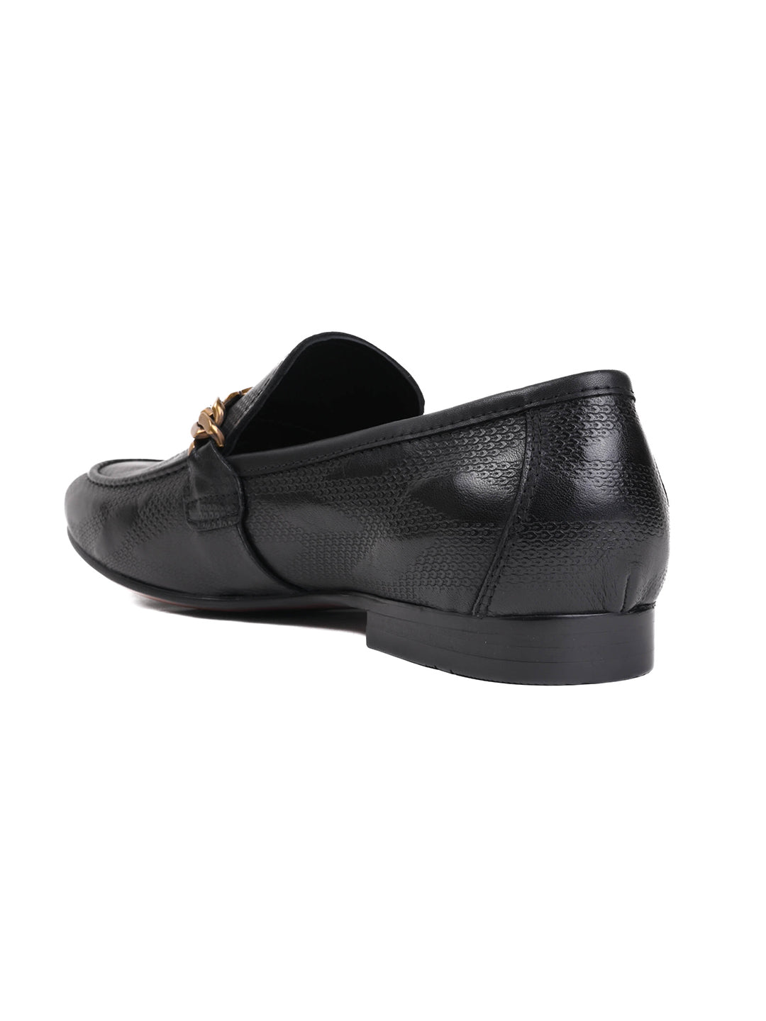 Men, Men Footwear, Black Loafers