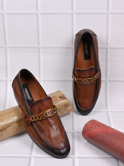 Men, Men Footwear, Brown Loafers