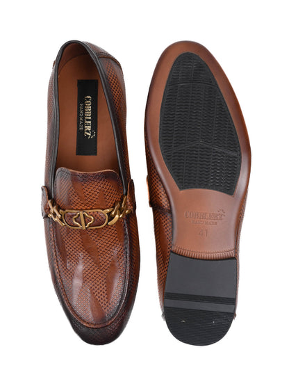 Men, Men Footwear, Brown Loafers