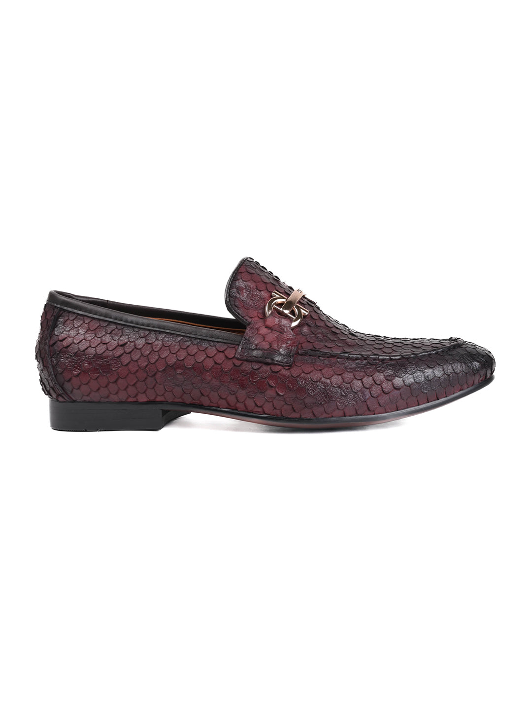 Men, Men Footwear, Maroon Loafers