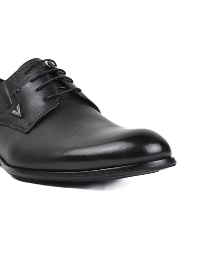 Men, Men Footwear, Black Formal Shoes