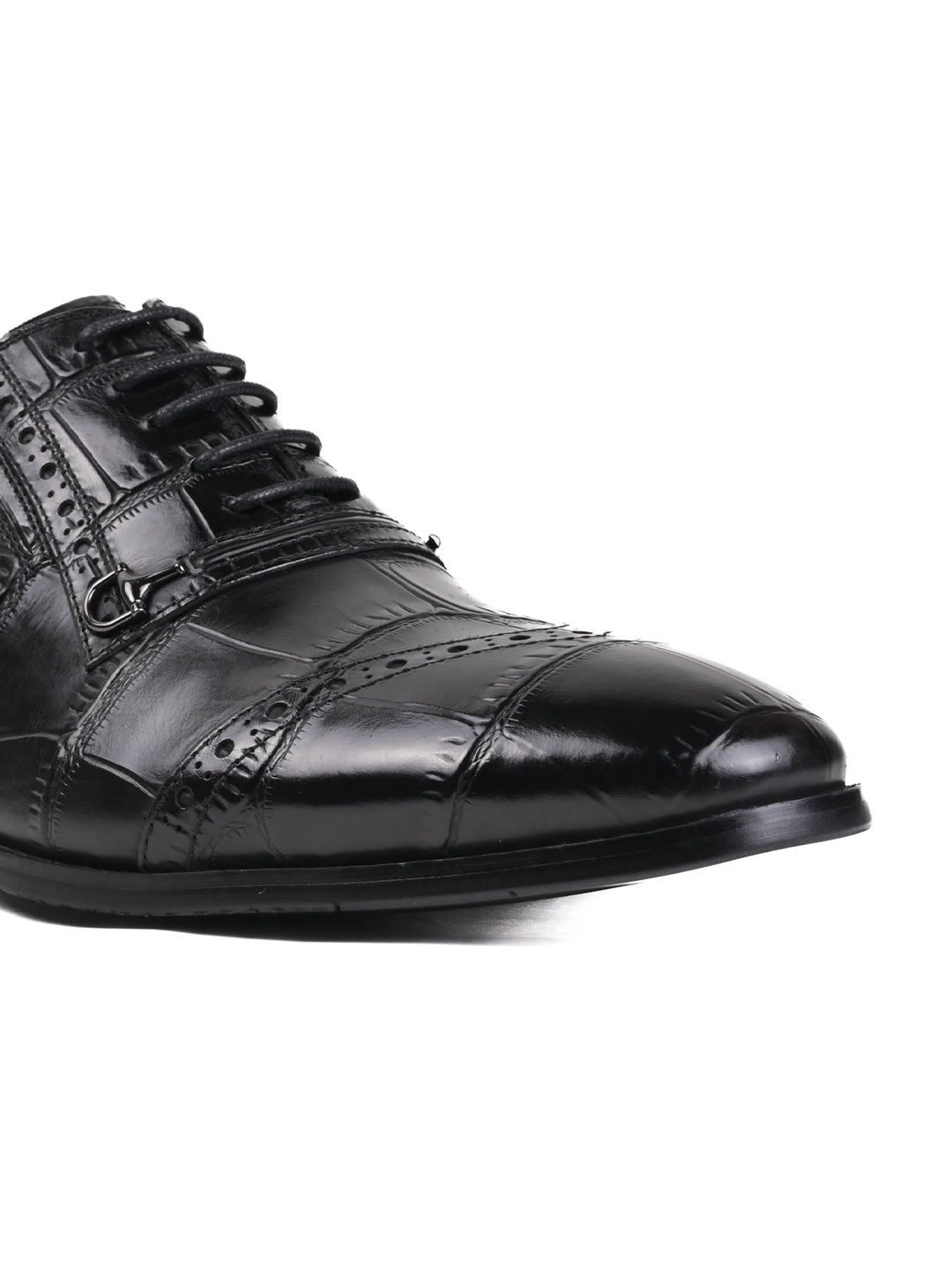 Men, Men Footwear, Black Oxford