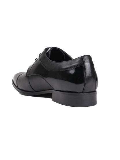 Men, Men Footwear, Black Formal Shoes