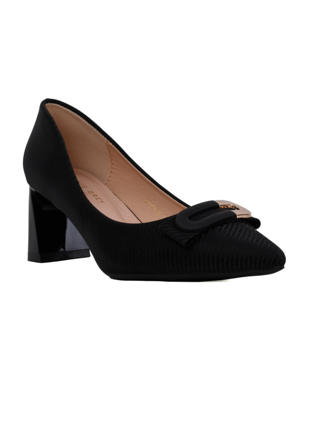 Women, Women Footwear, Black Pumps