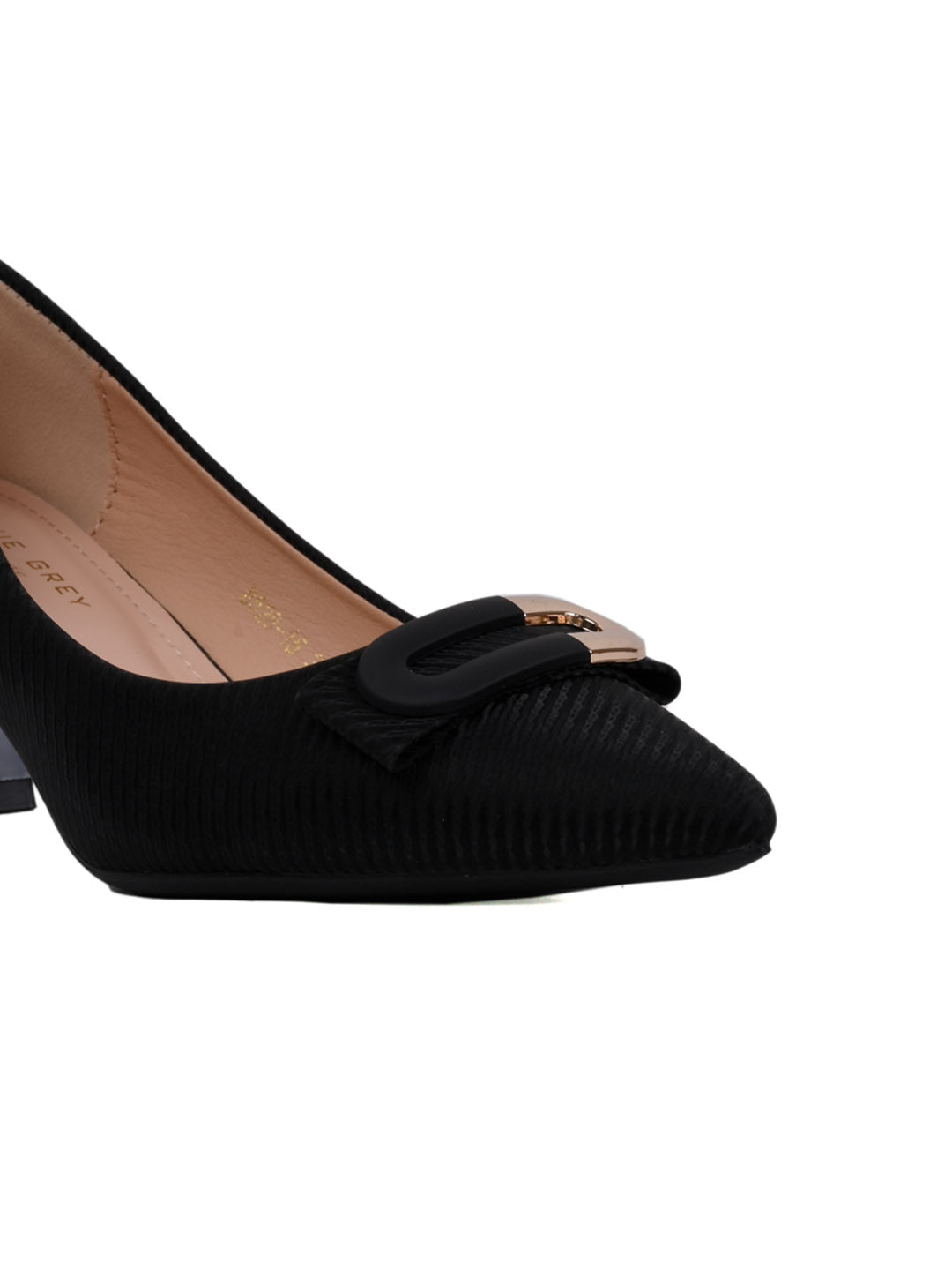 Women, Women Footwear, Black Pumps