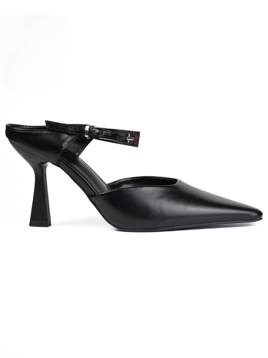 Women, Women Footwear, Black Pumps