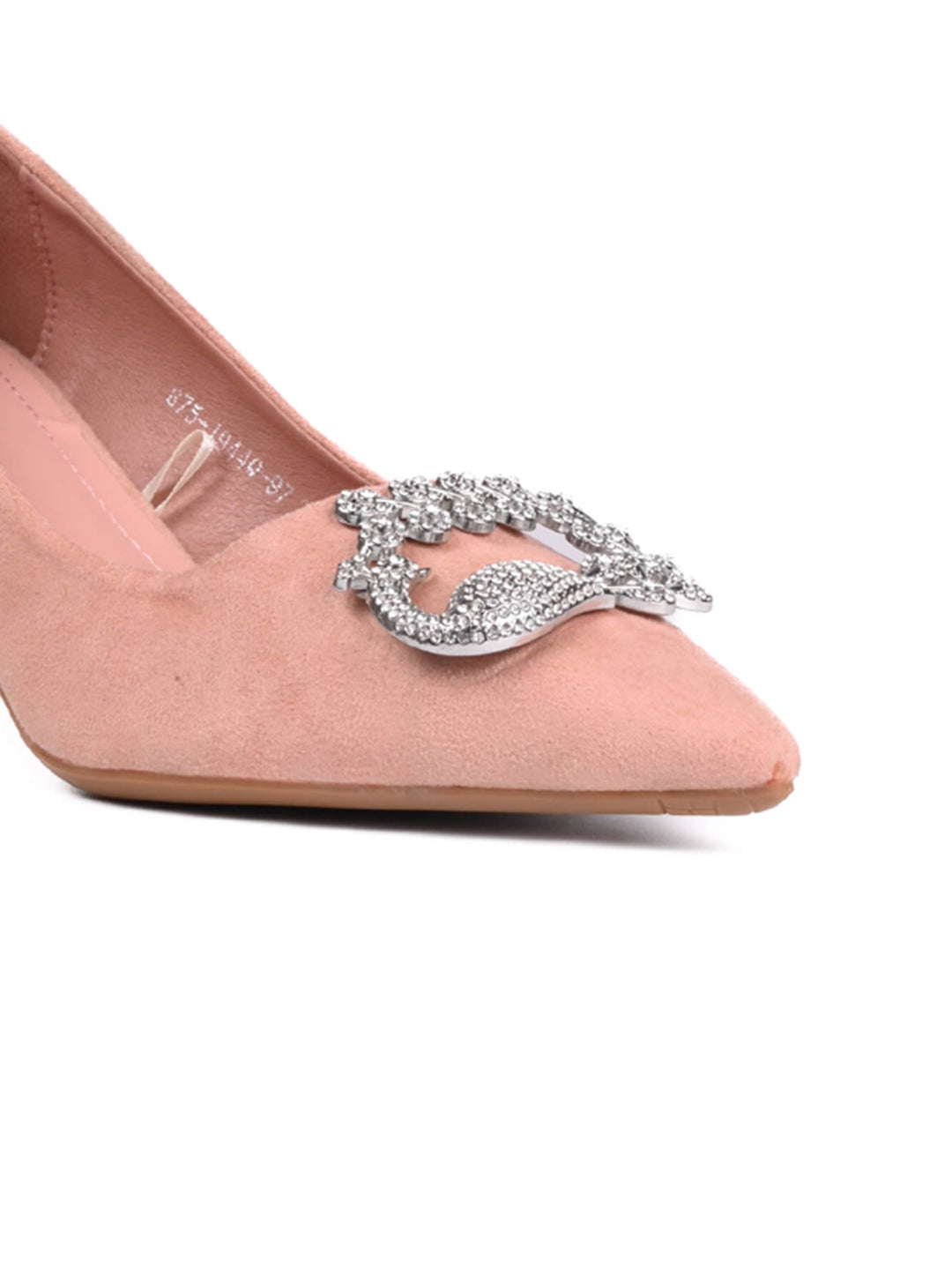 Women Pink Solid Pumps