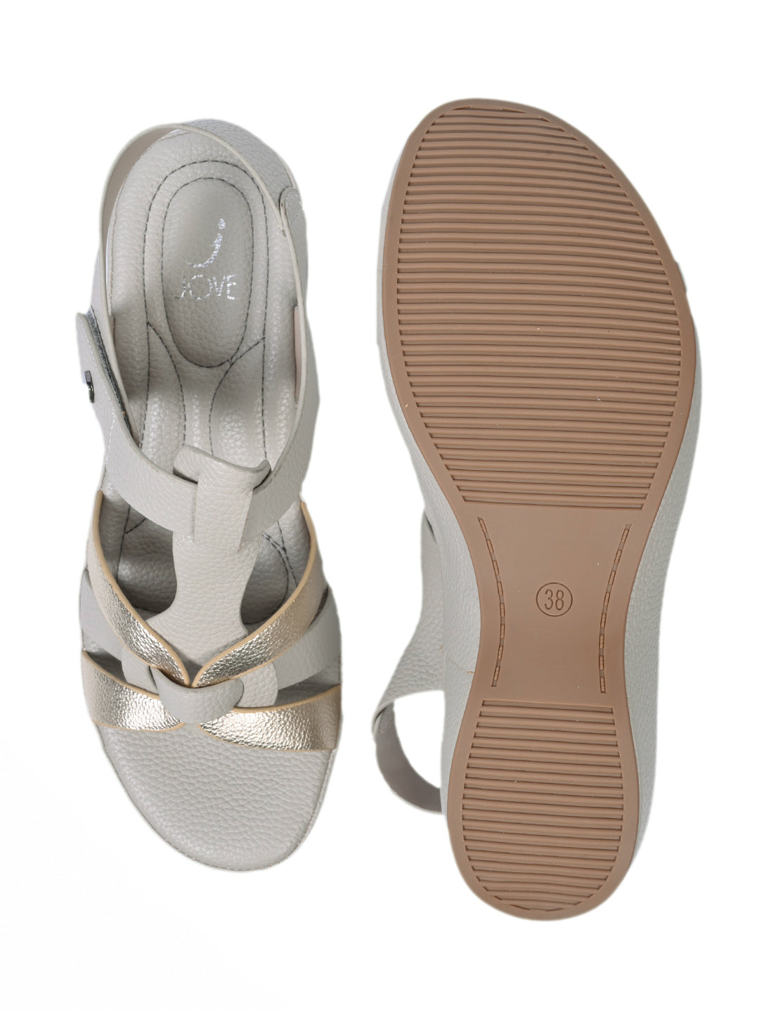 Women, Women Footwear, Beige Sandals