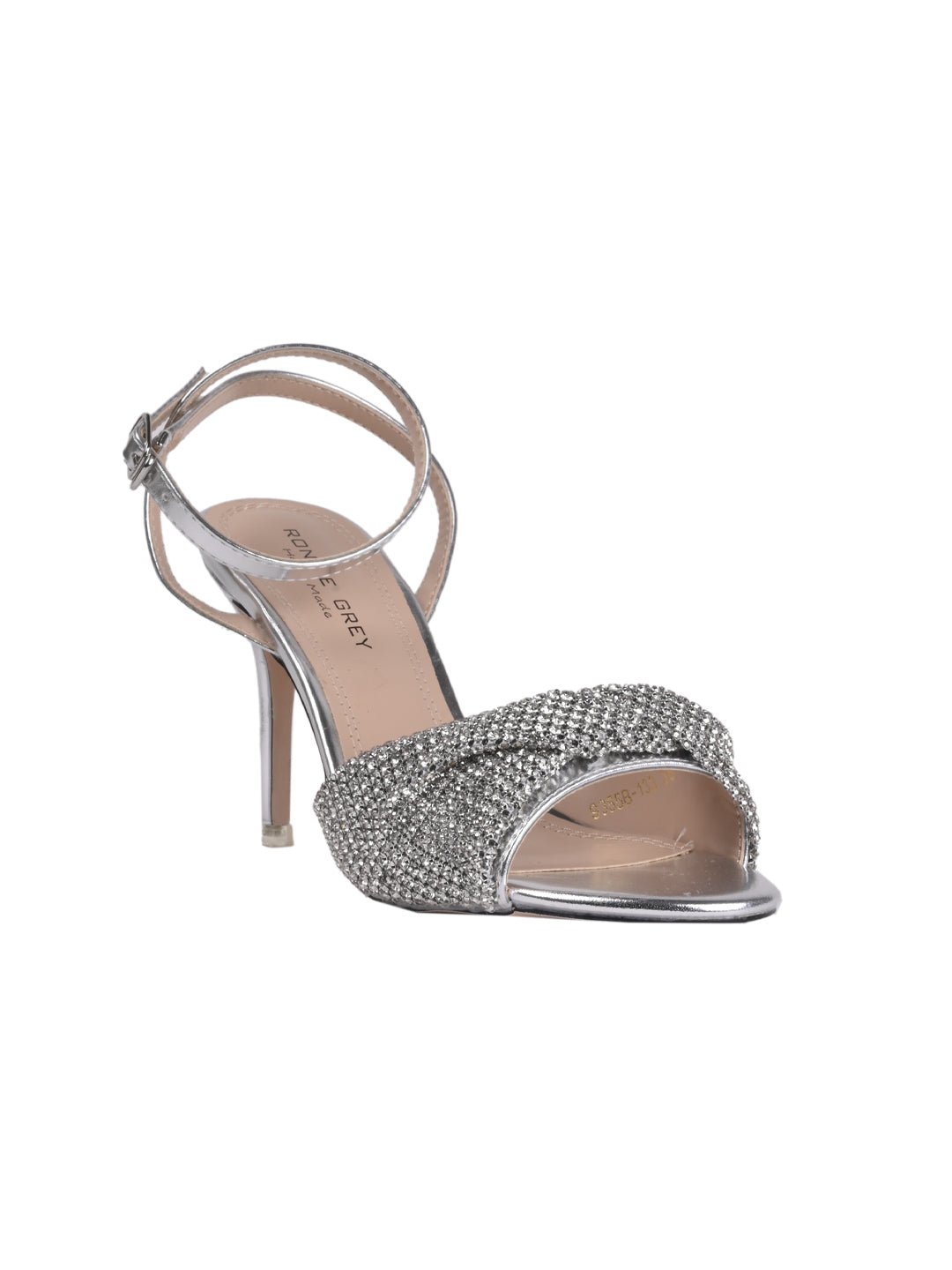 Women, Women Footwear, Silver Pumps