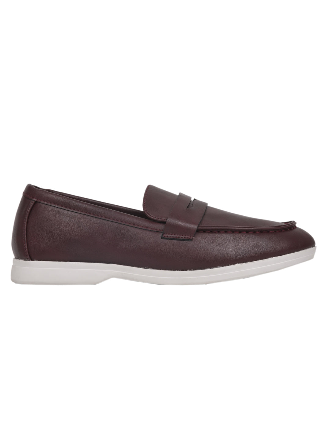 Women, Women Footwear, Maroon Loafers