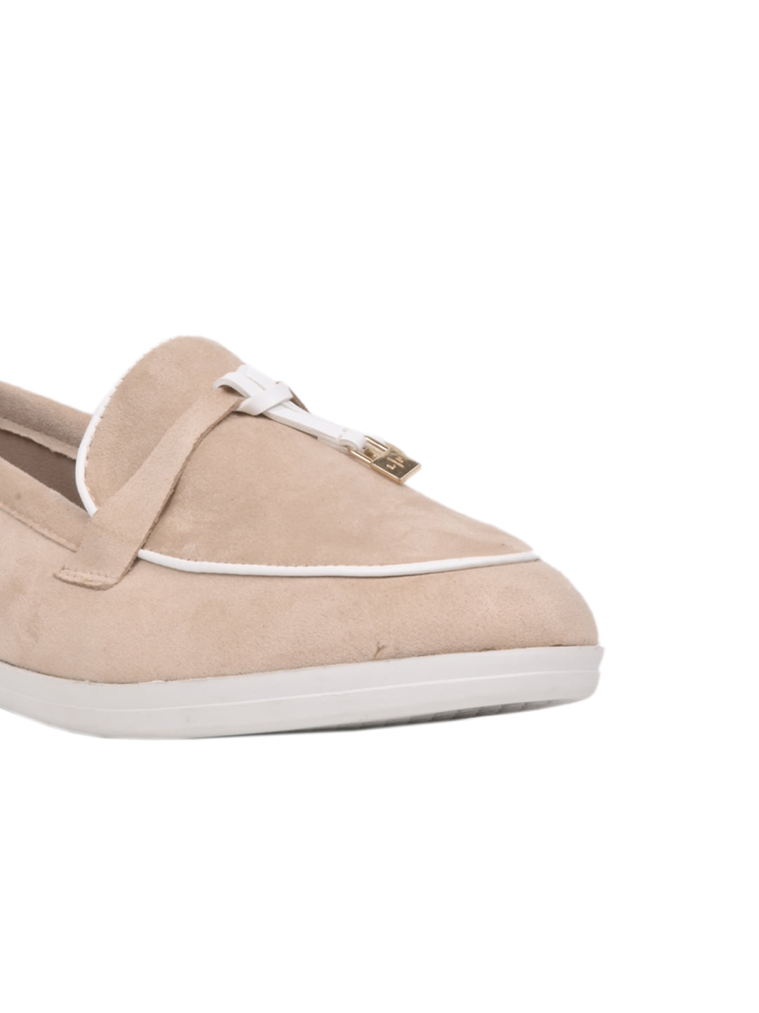 Women, Women Footwear, Beige Loafers