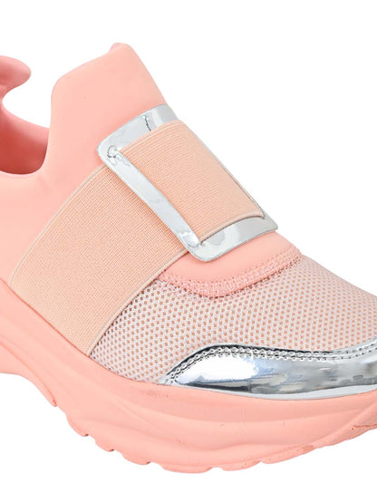 Women Footwear, Pink Sneakers, Footwear