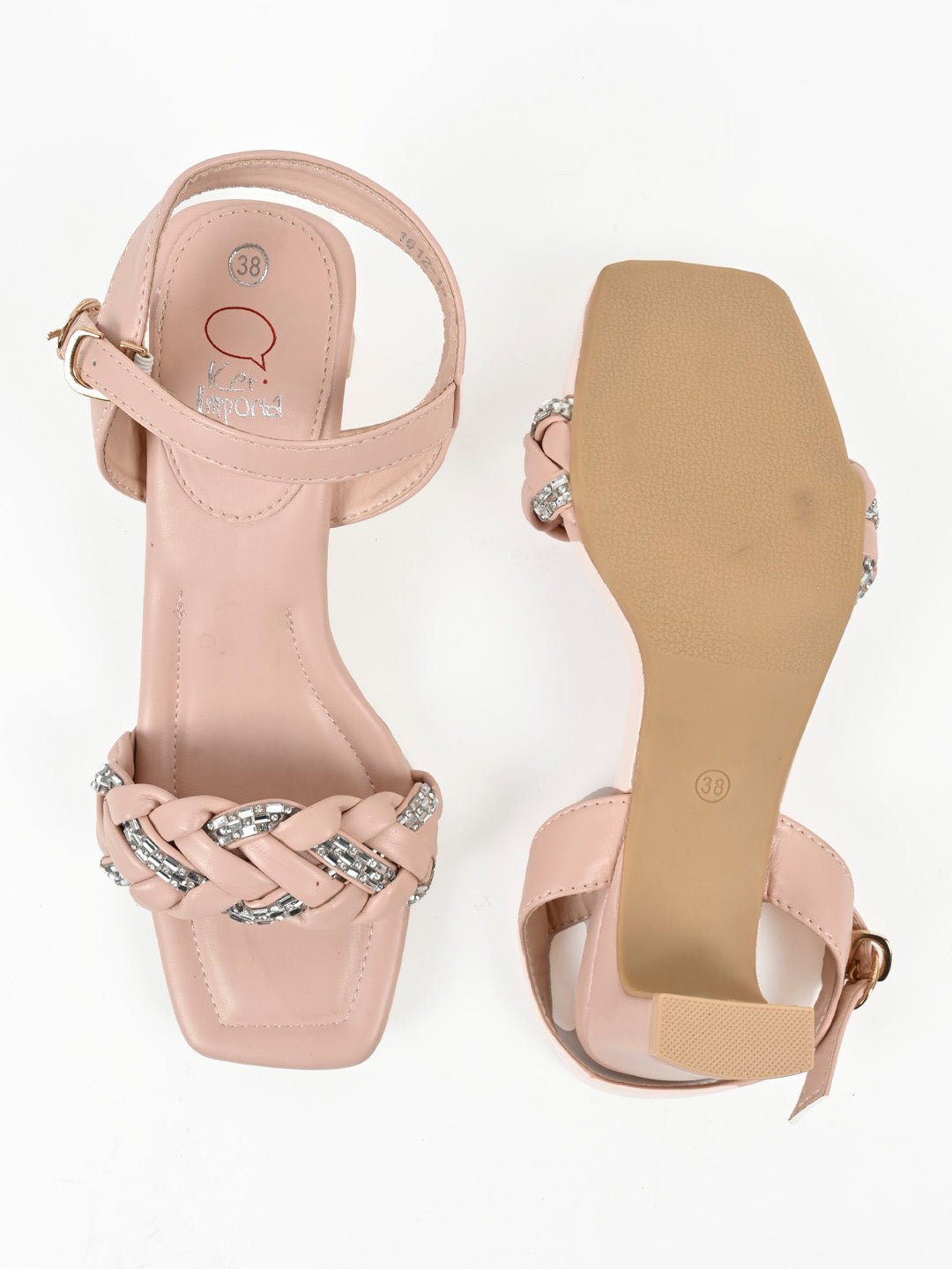 Women, Women Footwear, Pink Sandals