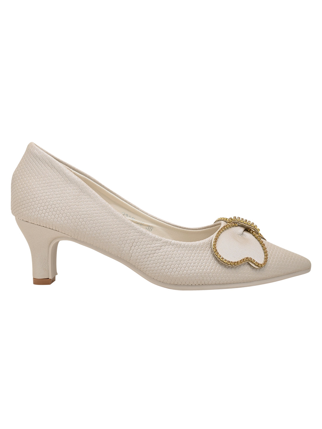 Footwear, Women Footwear, Beige Pumps