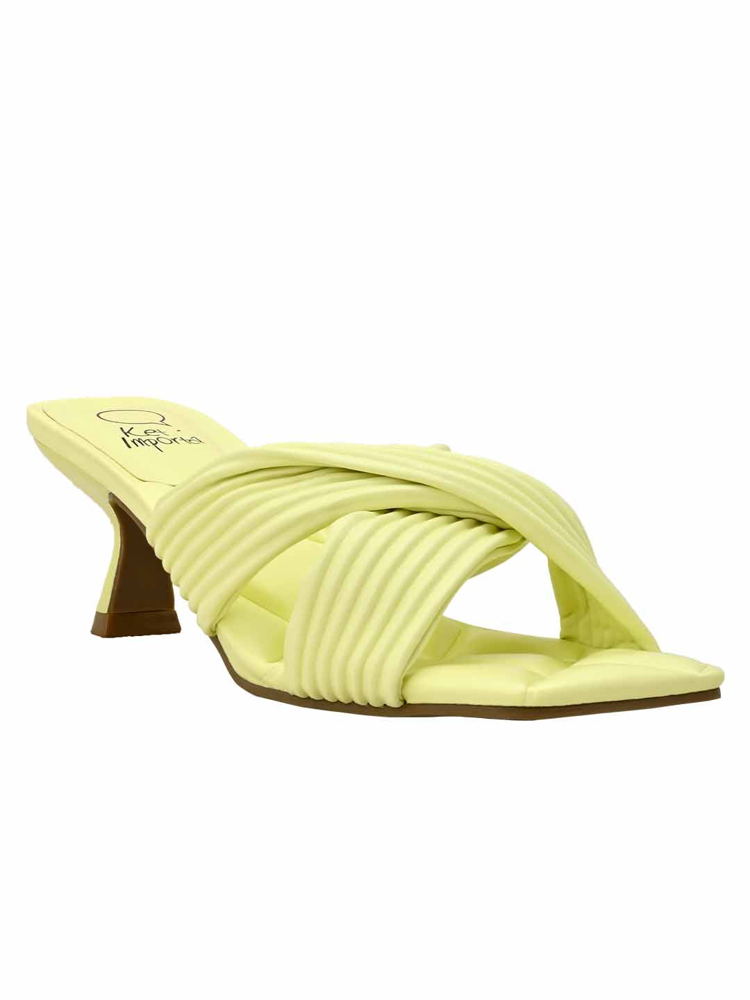 Footwear, Women Footewear, Yellow Sandals