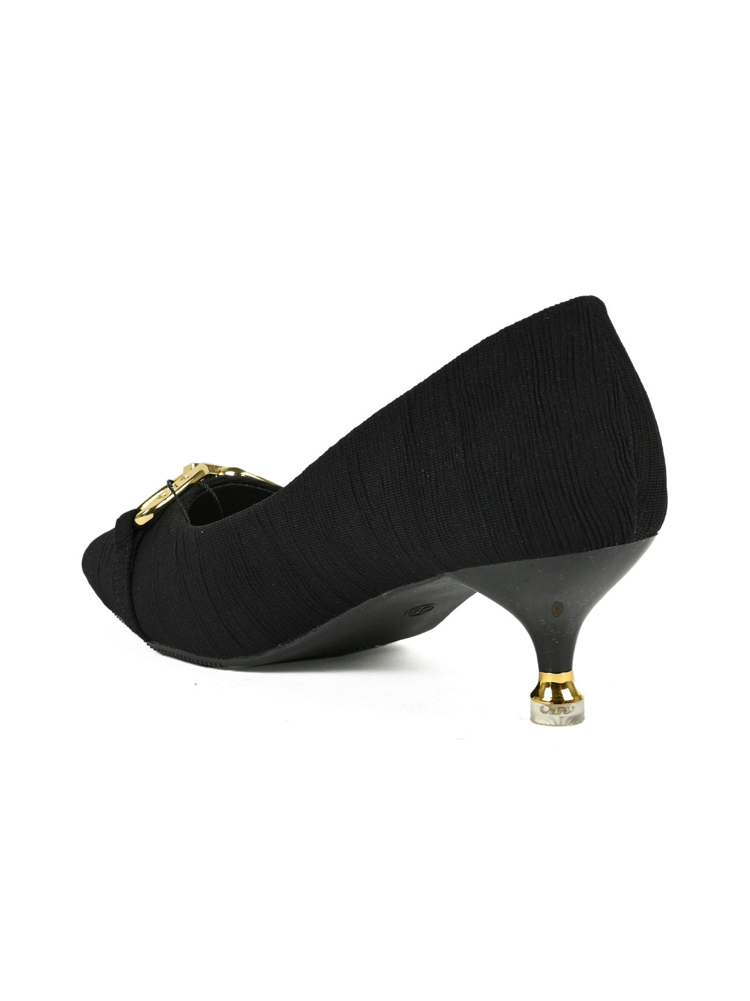 Women, Women Footwear, Black Pumps