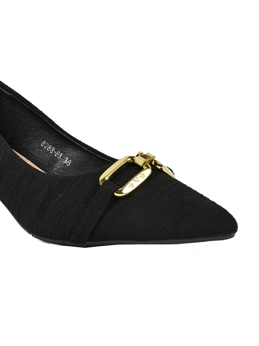 Women, Women Footwear, Black Pumps