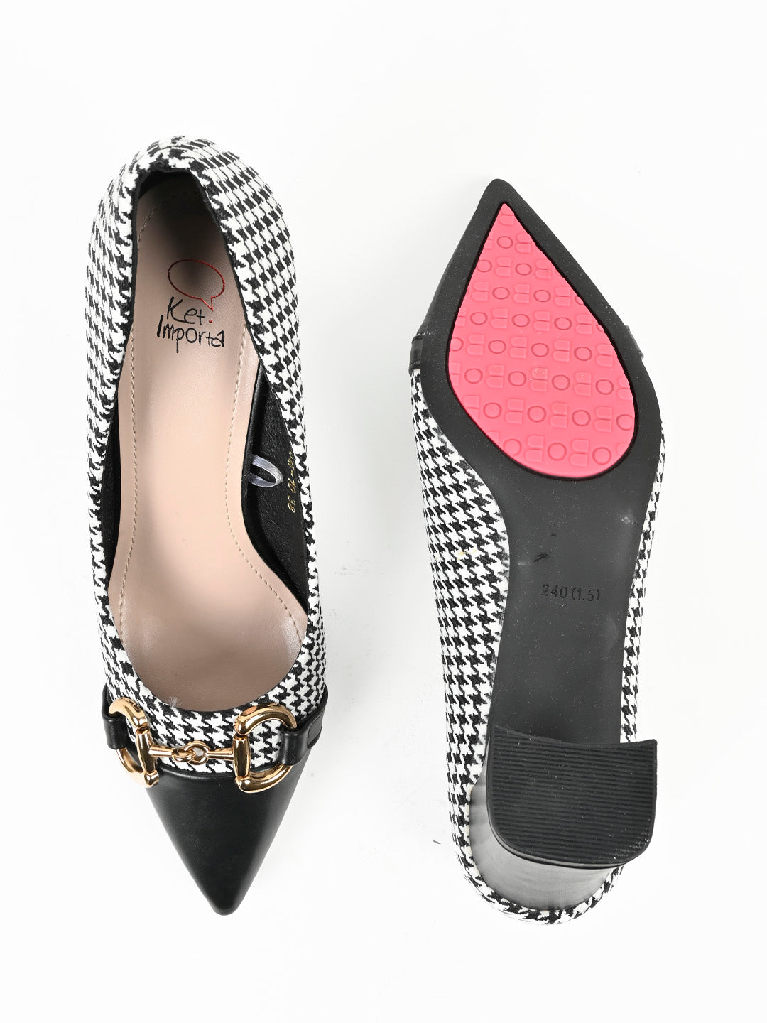 Women, Women Footwear, Black Pumps