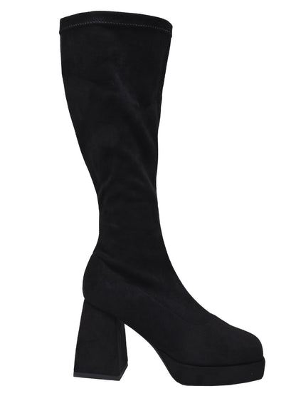 Women, Women Footwear, Black Boots