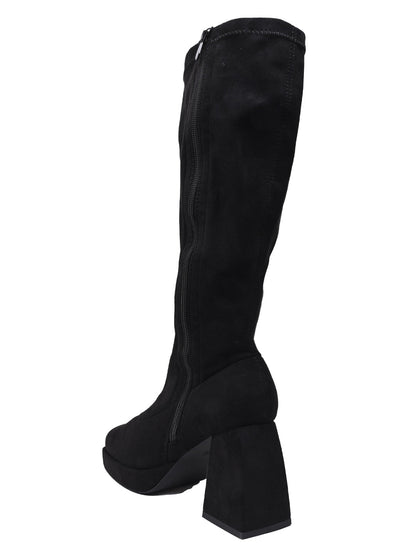 Women, Women Footwear, Black Boots