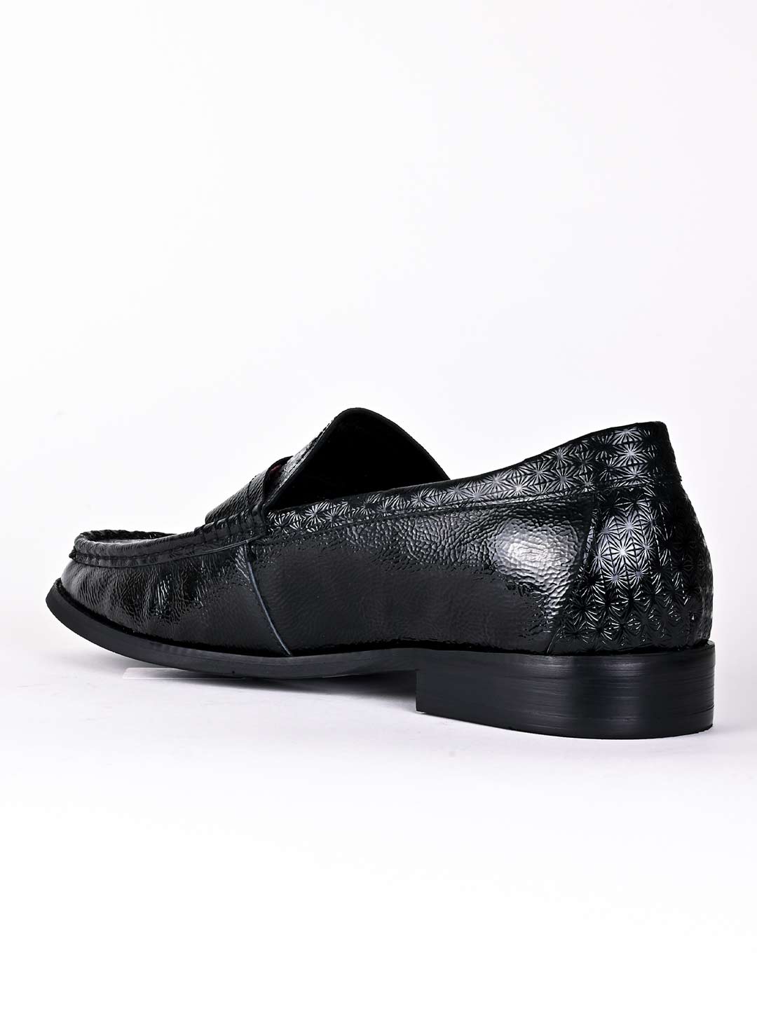 Men, Men Footwear, Black Loafers