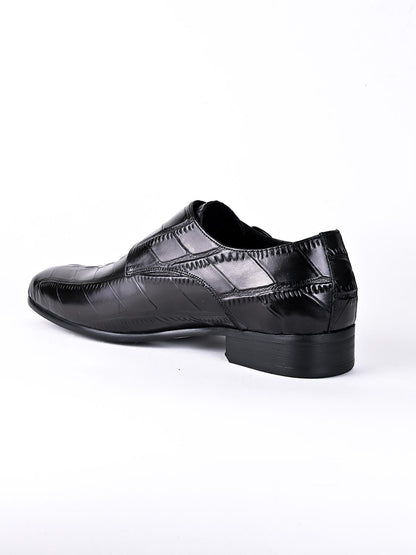 Men, Men Footwear, Black Monk