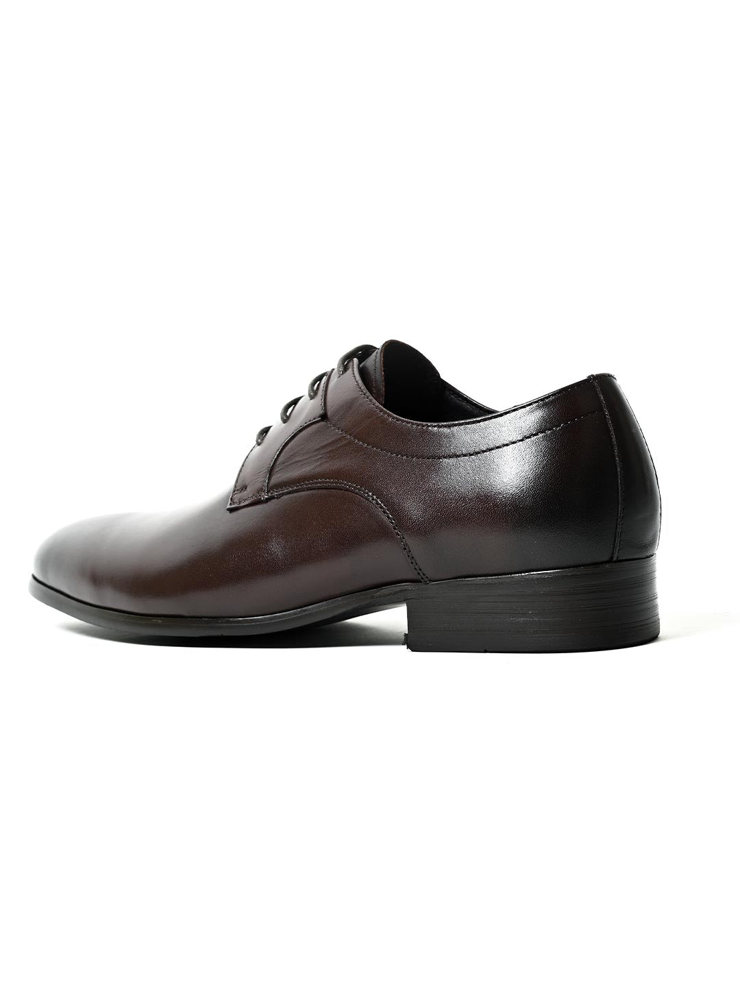 Men, Men Footwear, Brown Derby Formal Shoes