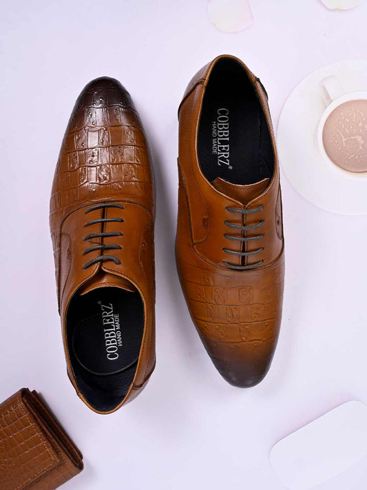 Men, Men Footwear, Tan Oxfords