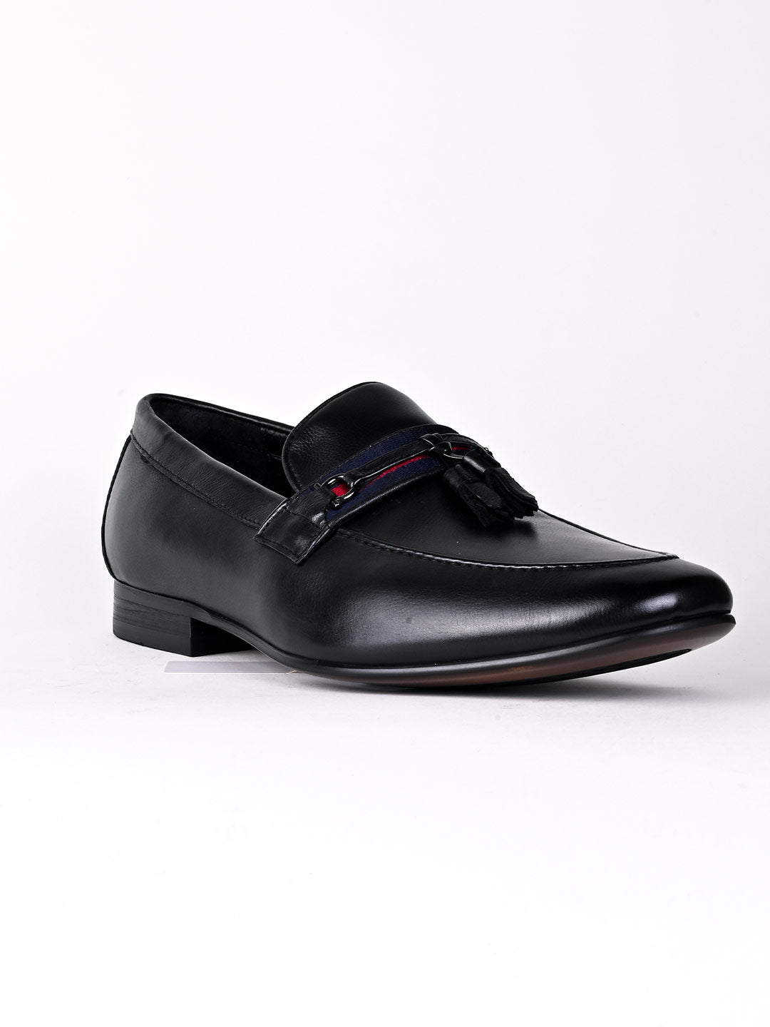 Men, Men Footwear, Black Formal Loafers