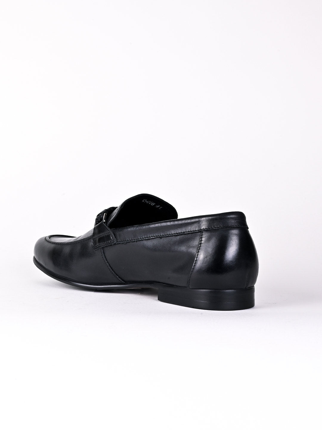 Men, Men Footwear, Black Formal Loafers