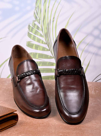 Men, Men Footwear, Coffee Formal Loafers