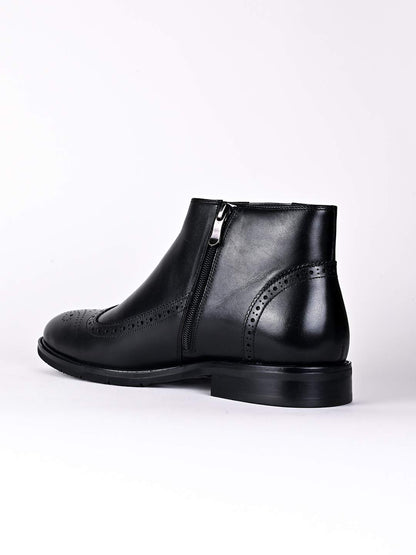 Men, Men Footwear, Black Boots