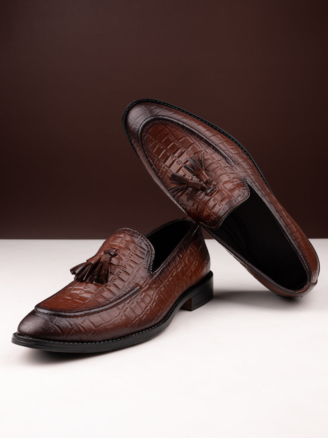 Footwear, Men Footwear, BROWN, Loafers