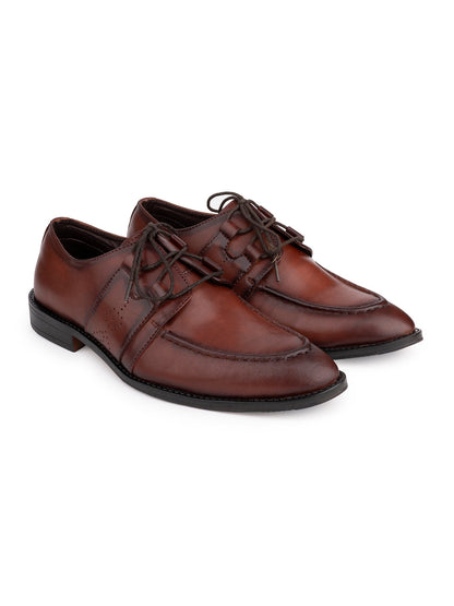 Men WOODEN Solid Loafers