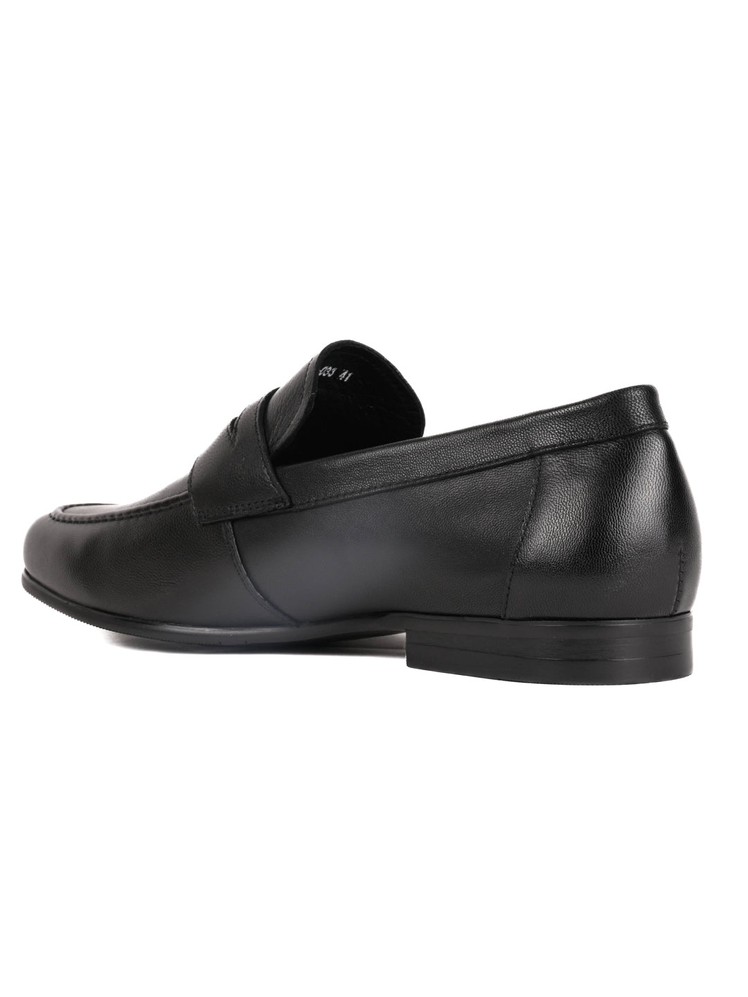 Men, Men Footwear, Black Formal Loafers