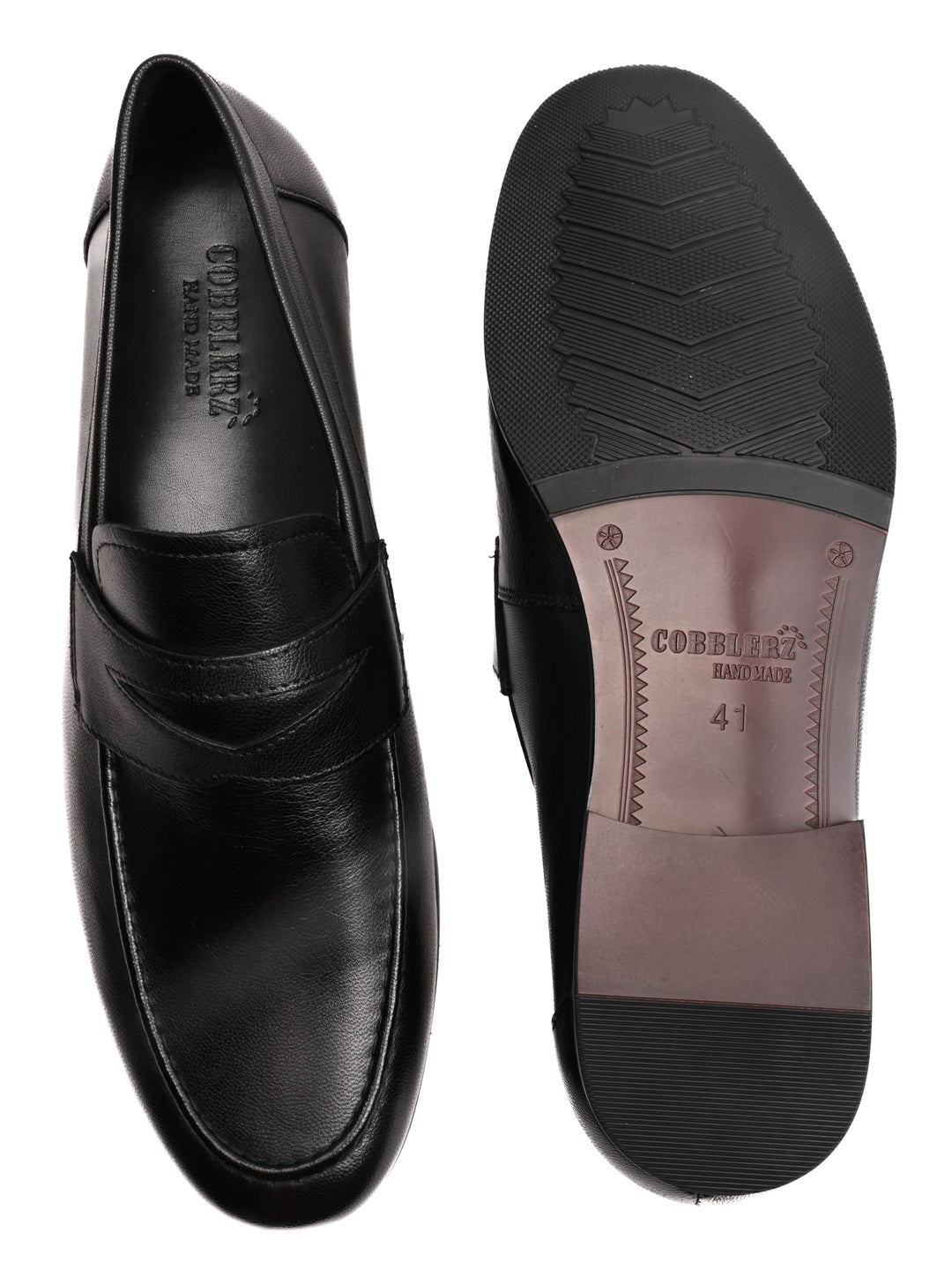 Men, Men Footwear, Black Formal Loafers