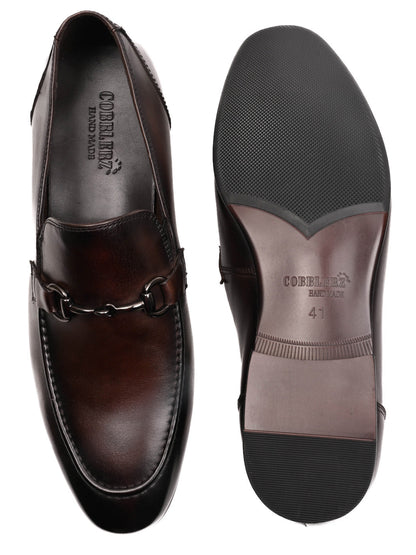 Men, Men Footwear, Coffee Formal Loafers