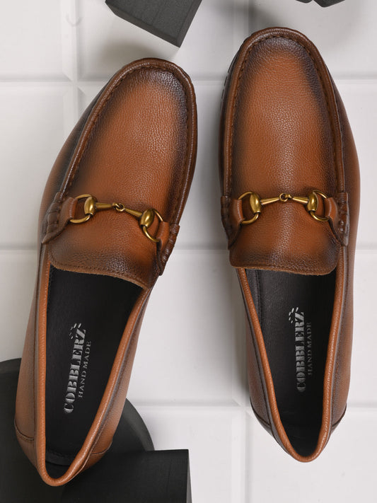 Men, Men Footwear, Tan Loafers