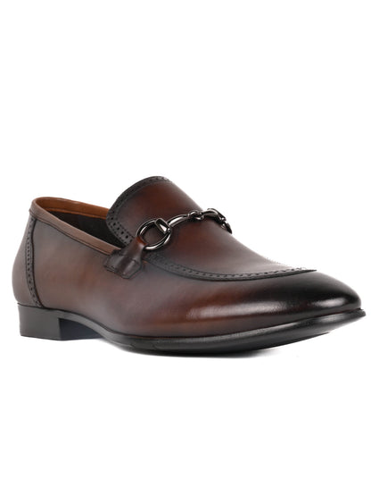 Men, Men Footwear, Brown Formal Loafers