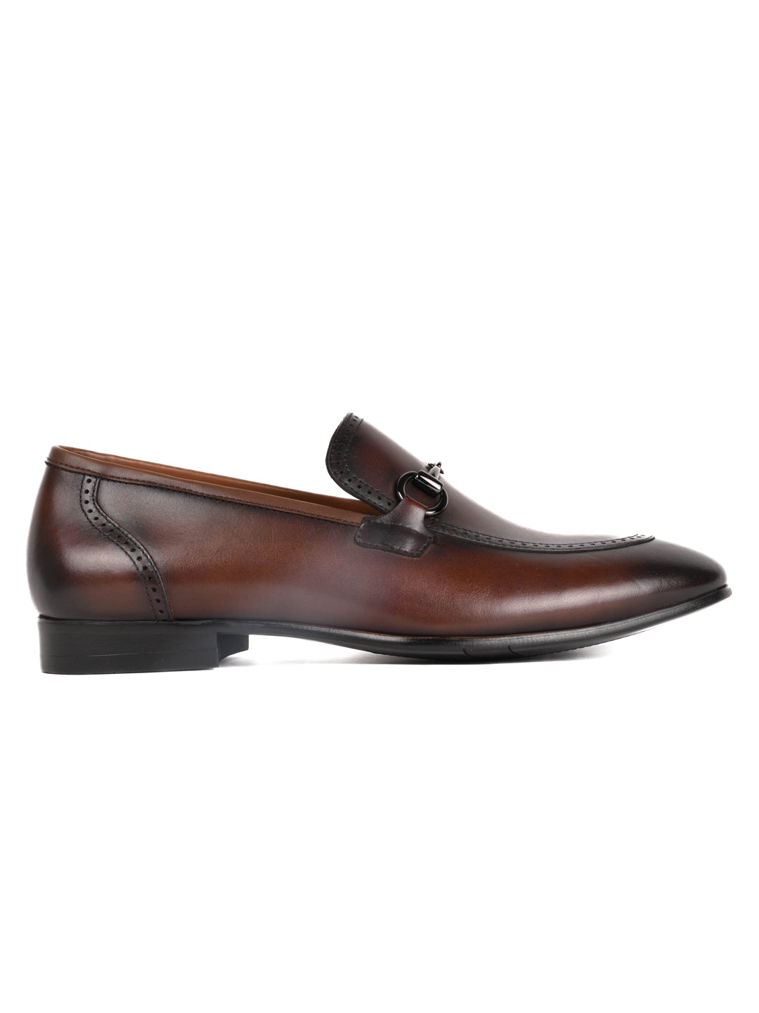 Men, Men Footwear, Brown Formal Loafers