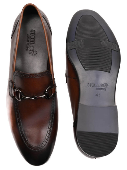 Men, Men Footwear, Brown Formal Loafers