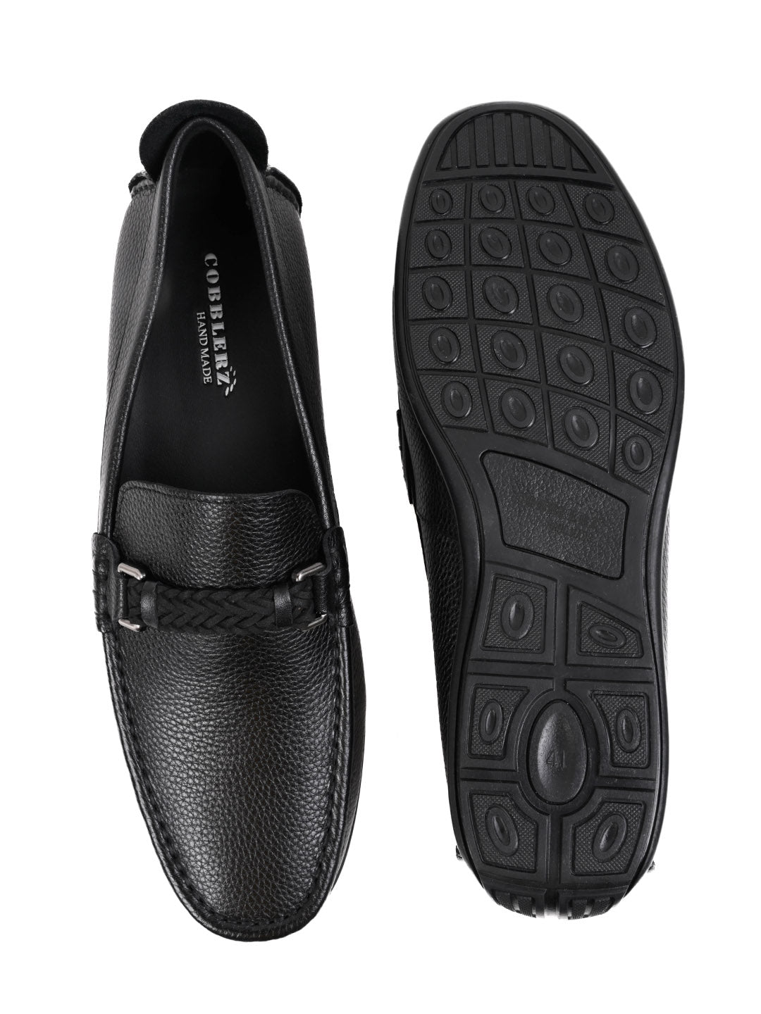 Men, Men Footwear, Black, Driving Shoes