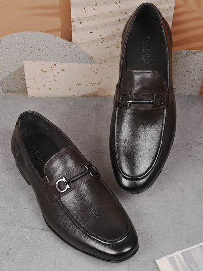 Men, Men Footwear, Coffee Formal Loafers