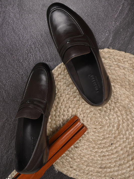 Men, Men Footwear, Coffee Formal Loafers