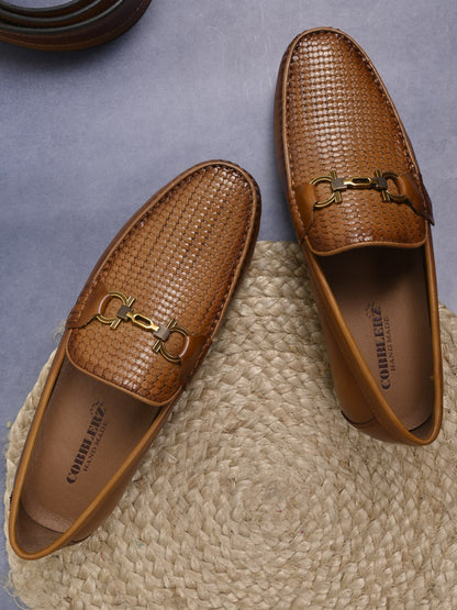 Men, Men Footwear, Tan Loafers