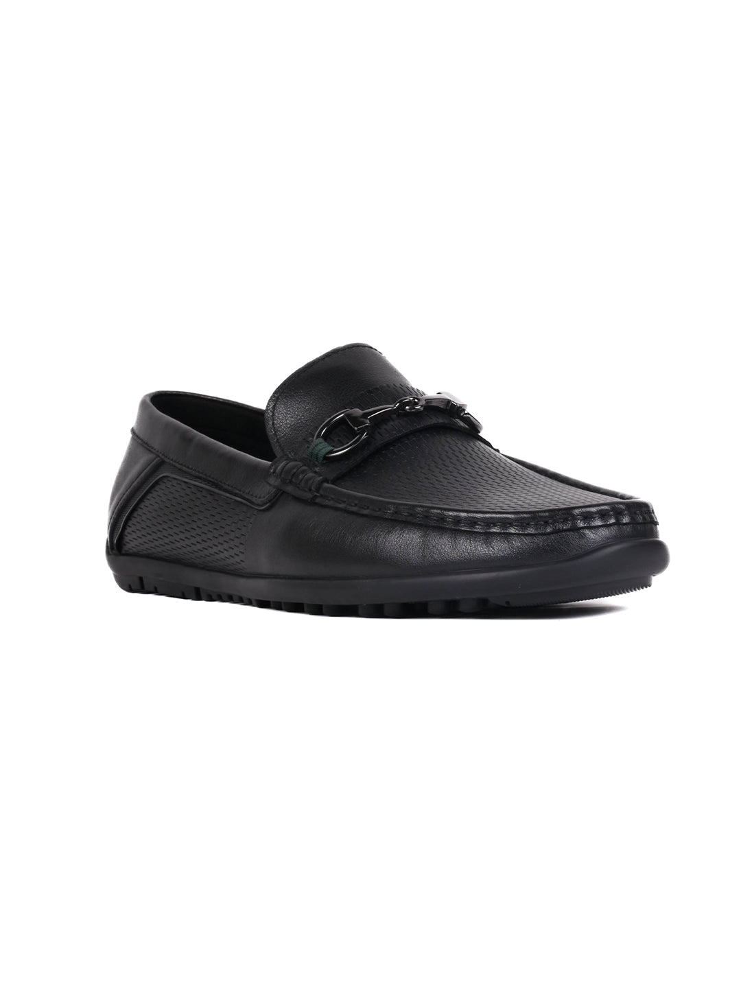 Men, Men Footwear, Black Driving Shoes