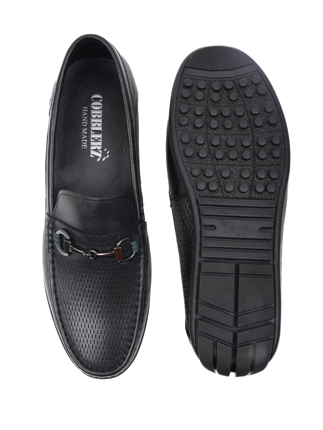 Men, Men Footwear, Black Driving Shoes