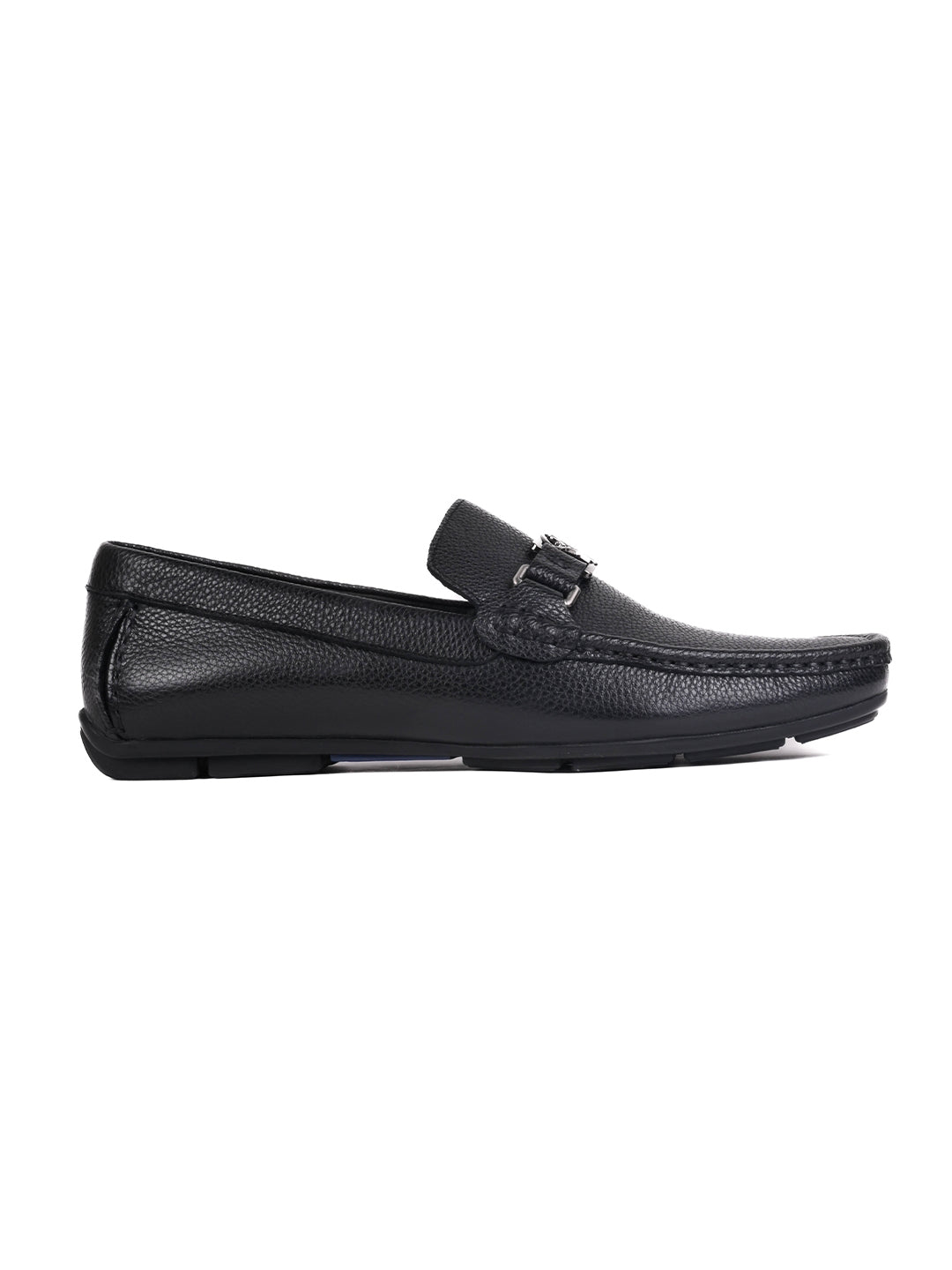 Men, Men Footwear, Black Driving Shoes